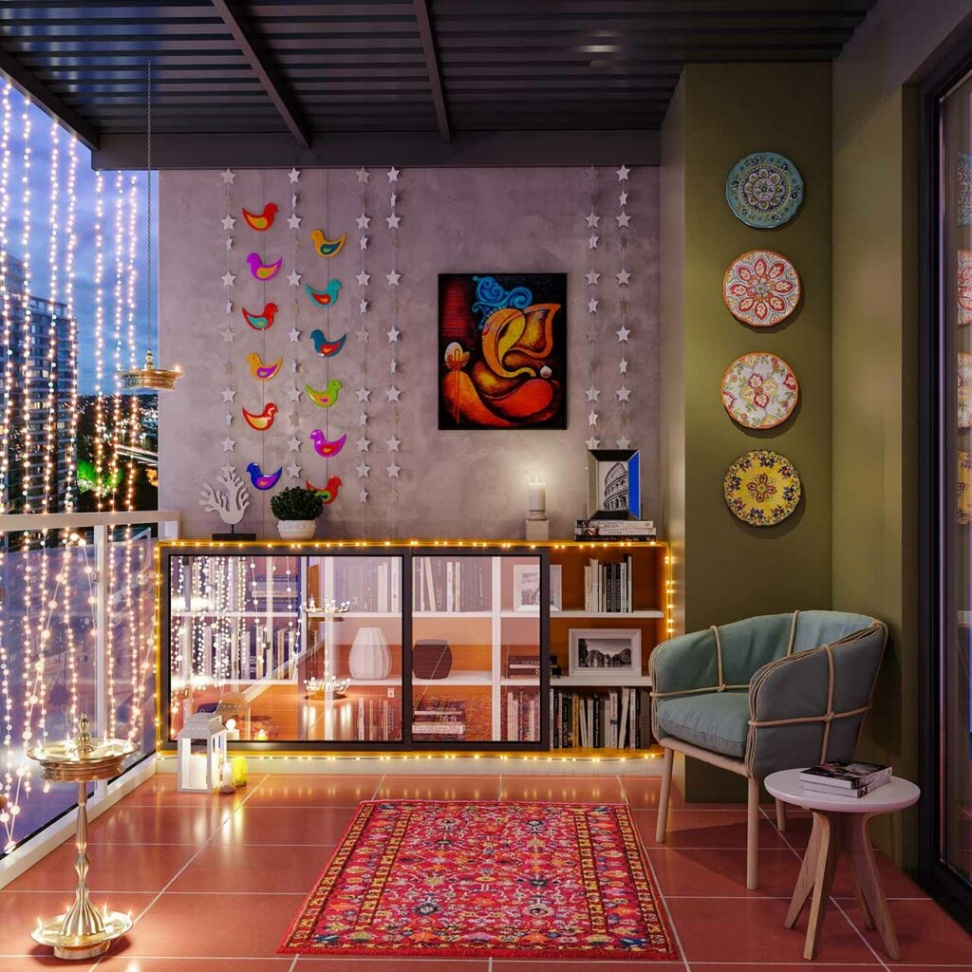Get Festive: Transform Your Living Room With Creative Diwali Decor Ideas!