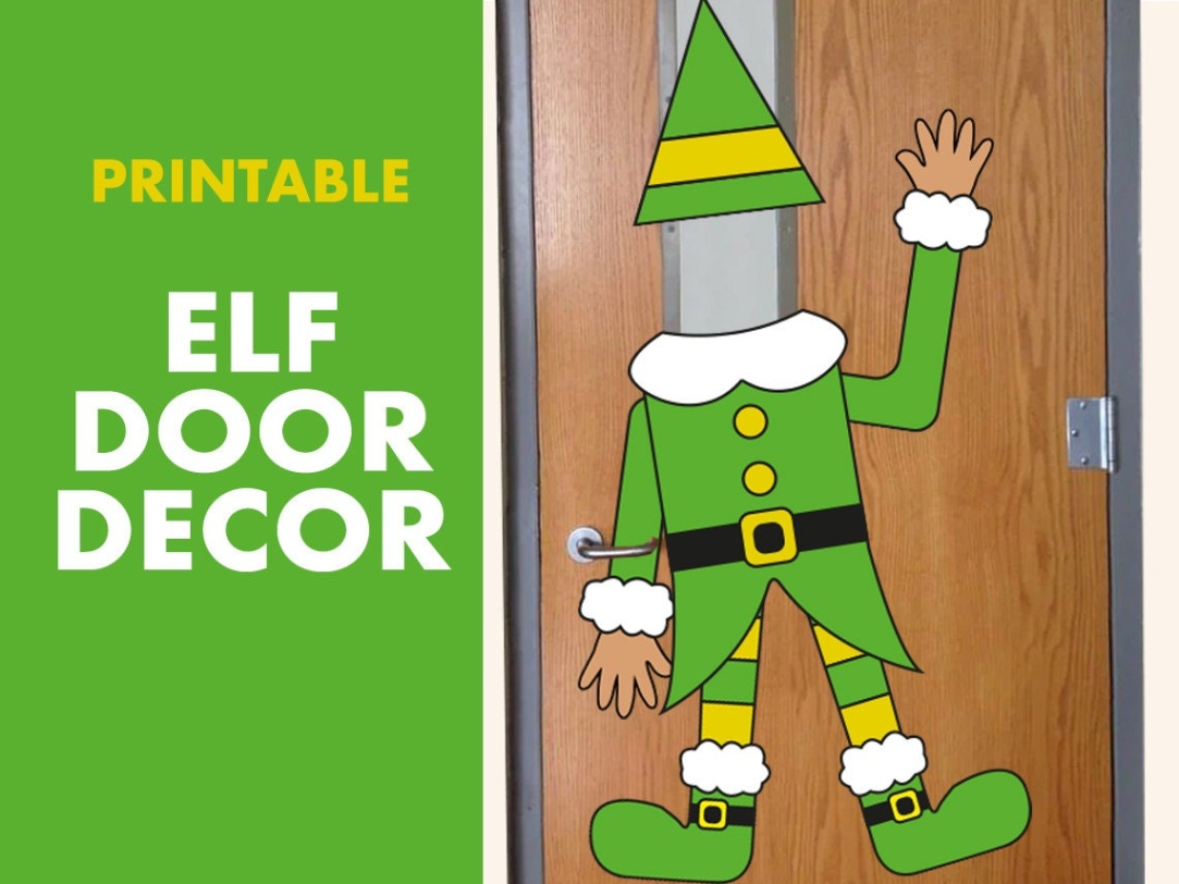 Spruce Up Your Home With An Enchanting Elf Door Decoration