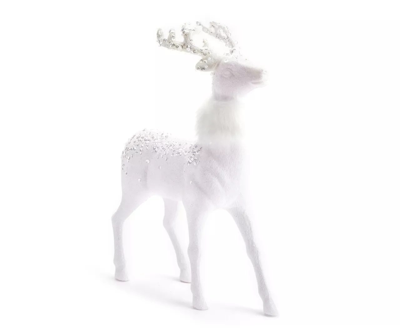 Deer silhouette white head reindeer transparent background vhv