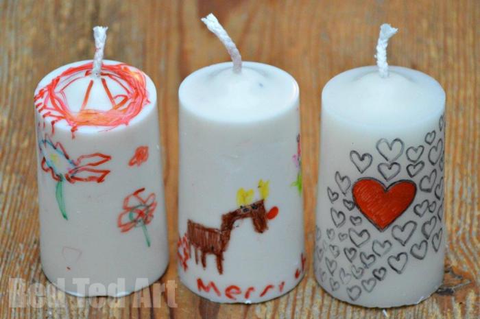 Candle diy decorative projects candles beautiful diyhowto layered scent